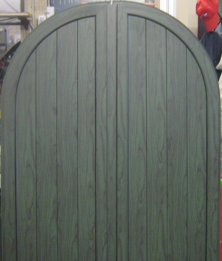 persiana curva verde